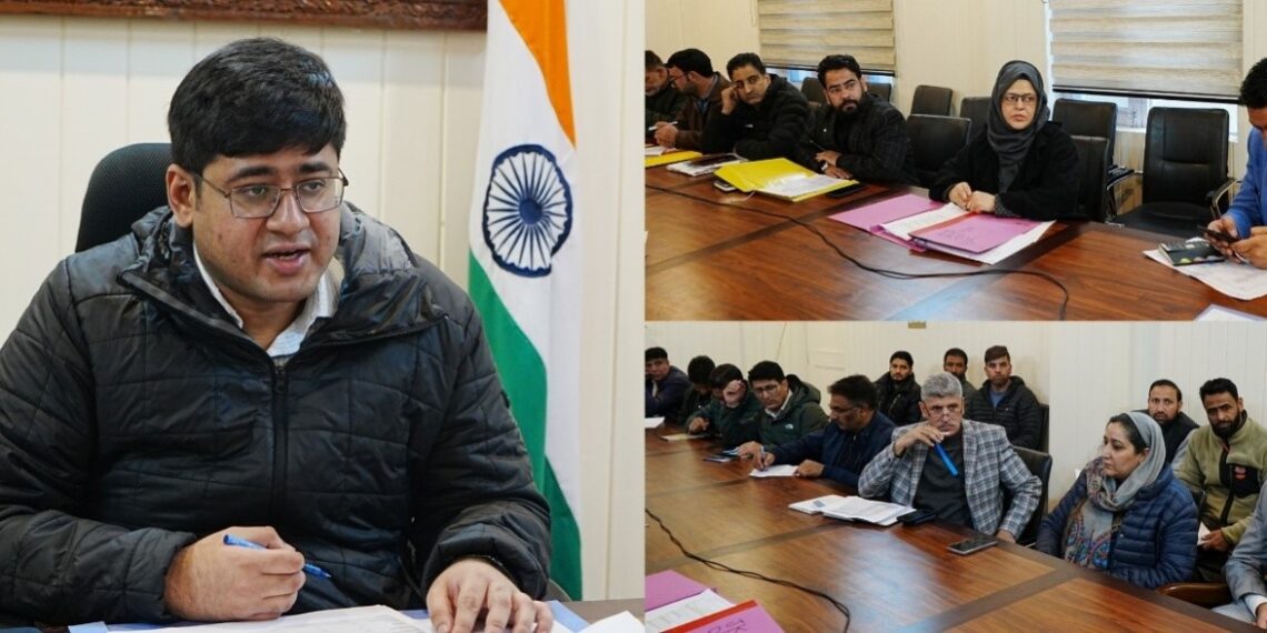 Jatin Kishore chairs DLC meeting on HADP, JKCIP; approves 414 cases