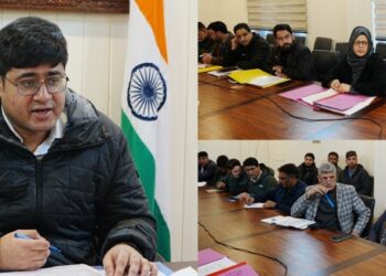 Jatin Kishore chairs DLC meeting on HADP, JKCIP; approves 414 cases