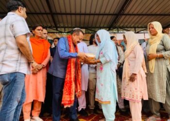 Union Minister Dr. Jitendra Singh calls for Jan Andolan on women’s health, cleanliness,empowerment