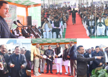 Javid Ahmed Dar inaugurates Farmers’ Mela at Samba on National Farmers Day