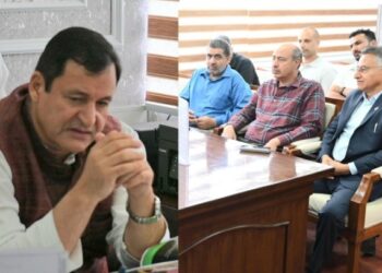 Delegation of PHDCCI Kashmir calls on Javid Dar