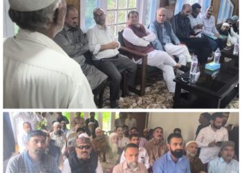 Javid Dar visits Saffron belt, assures support for growers