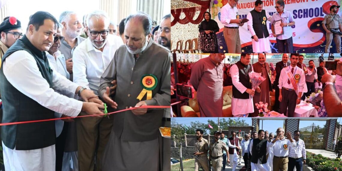 Javid Dar inaugurates newly constructed building of BPS Delina