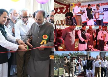 Javid Dar inaugurates newly constructed building of BPS Delina