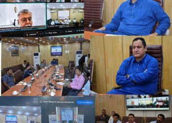 Javid Dar attends national launch of Swachh Seva Aankalan, discusses SHS 2026 preparations