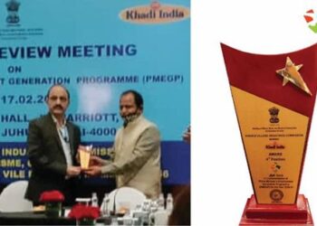 J&K Bank bags Khadi India Award for PMEGP, among top 4 banks in the country