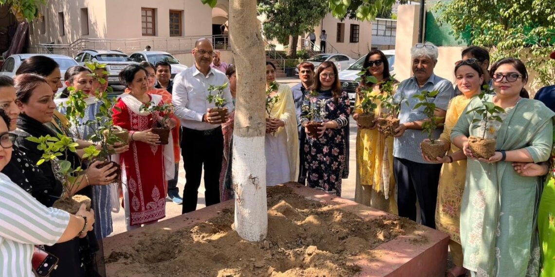 J&K Resident Commission observes Earth Day with plantation drives in Delhi, Amritsar