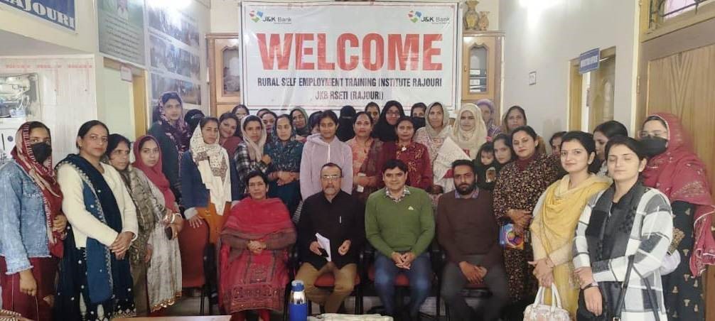 JK BANK RSETI Rajouri achieves milestone in Women Empowerment