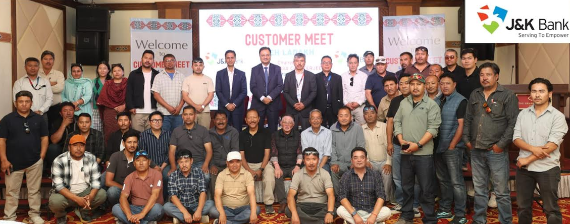J&K Bank MD & CEO chairs Customer Meet at Leh