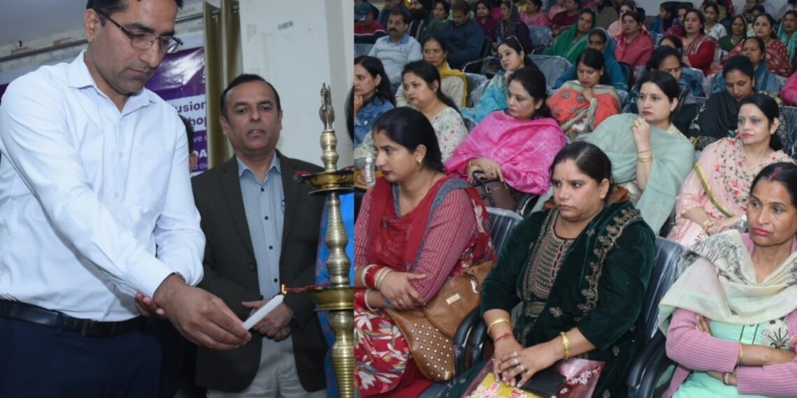 Gender Targeting & Inclusion Sensitization Workshop under JKCIP held at Jammu