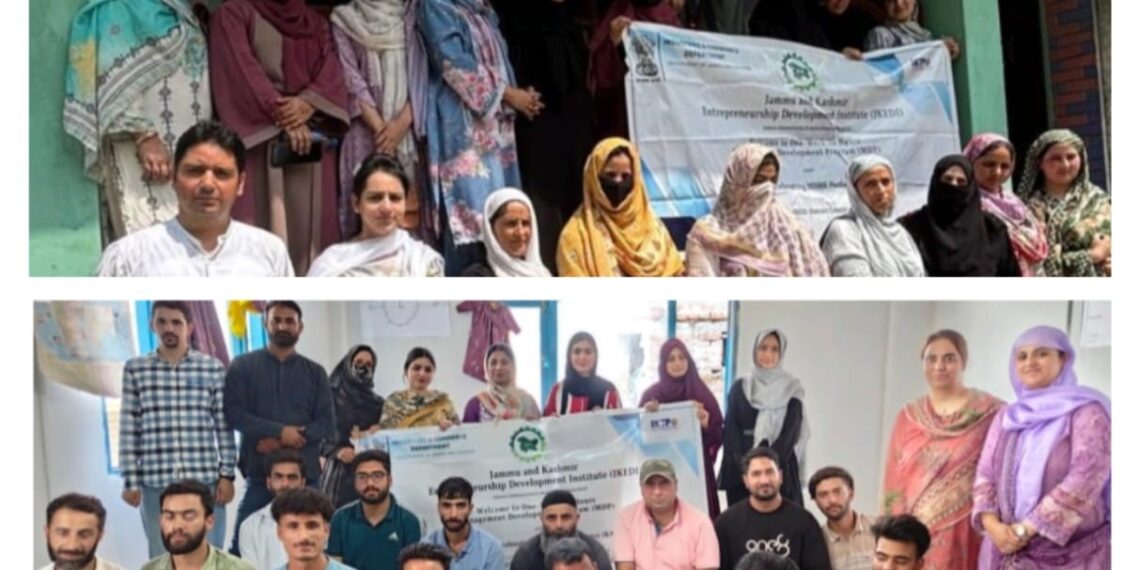 JKEDI concludes MDPs in 4 distts, trains 81 entrepreneurs under RAMP