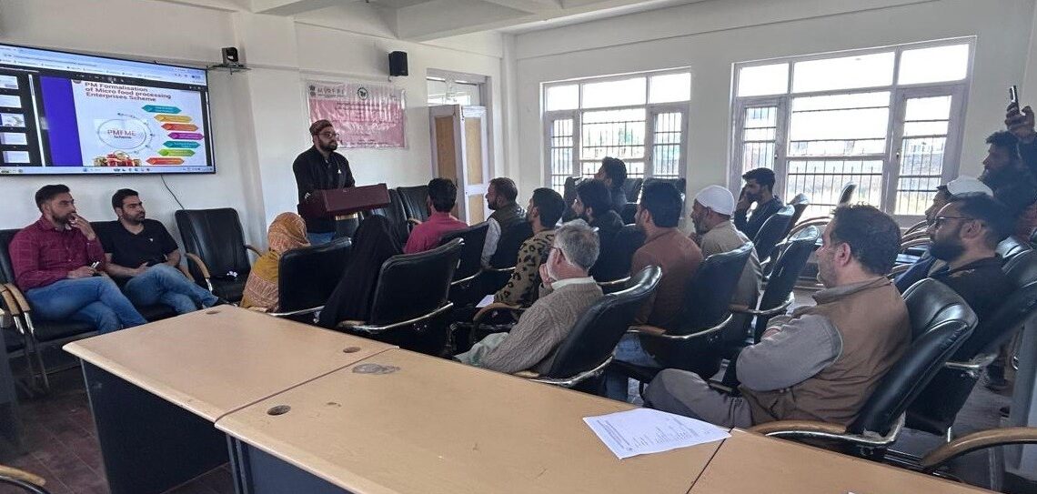 JKEDI conducts Training Programmes under PMFME Scheme in Shopian, Ganderbal