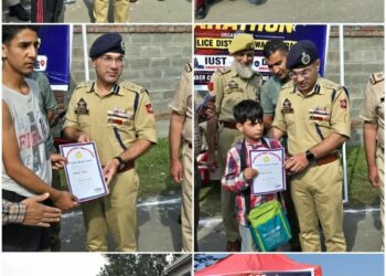 J&K Police organises Mini Marathon under CAP 2026–27 in Awantipora