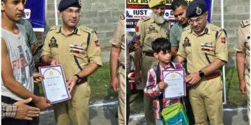 J&K Police organises Mini Marathon under CAP 2026–27 in Awantipora