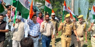 J&K Police Holds Tiranga Rallies Across Kashmir Under Har Ghar Tiranga Campaign