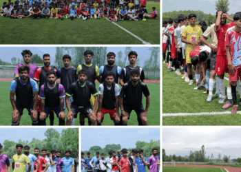 JKSC launches Kashmir Champions Football League Trials across Kashmir region