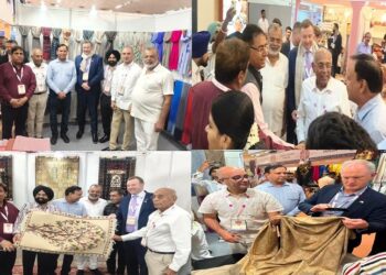 JKTPO showcases J&K’s textile heritage at Bharat Tex 2026