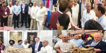 JKTPO showcases J&K’s textile heritage at Bharat Tex 2026