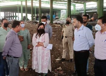 JMC Commissioner inspects Waste Processing Facilities at Kot Bhalwal
