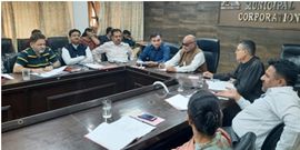 Chairman PHSC reviews cleanliness and garbage lifting operation in Jmu City