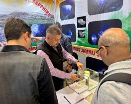 Jmu Sapphire becomes main attraction for visitors of J&K Pavilion