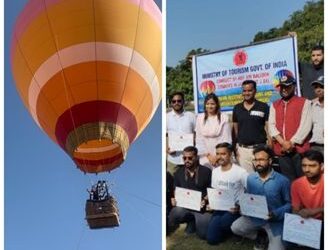 Tourism Deptt, IISM Gulmarg conduct Hot Ballooning Course at Jmu