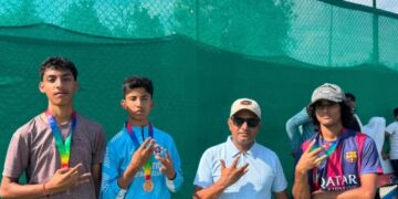 Jammu’s young aces clinch Bronze at North Zone Soft Tennis Championship