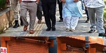 JMC Inspects Modern Food Zone At Gandhi Nagar