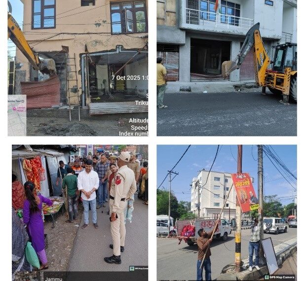 JMC takes decisive action against illegal constructions, Encroachments