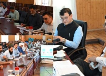 Union Jt. Secy reviews B’la distt’s progress under NITI Aayog’s ADP