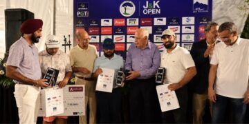 JTGC Secretary Manav Gupta’s team clinches PGTI Pro-Am title at J&K Open 2026