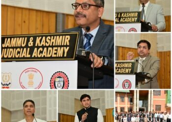 One Day sensitization Programme on “Issues Related to Narcotics” held at J&K Judicial Academy Srinagar