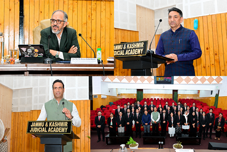 J&K Judicial Academy conducts day-44 of Induction Training for newly appointed Civil Judges