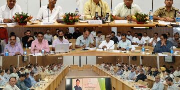 MP Jugal Kishore chairs DISHA meeting at Reasi