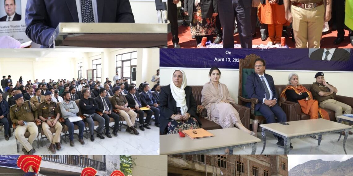 Justice Wasim Sadiq Nargal visits Bandipora; Reviews Judicial Infra