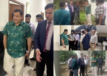 Javid Dar visits Kissan Ghar Kolkata, reviews progress of ongoing renovation, upgradation works