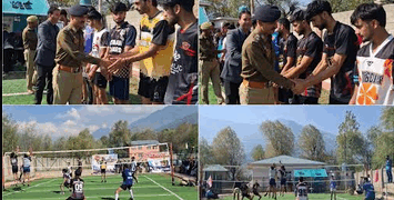 Kangan Volleyball Tournament Concludes With Grand Finale: Police
