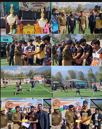 Kangan Volleyball Tournament Concludes With Grand Finale: Police