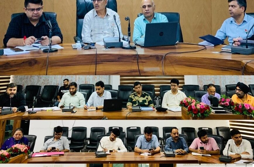 DC Kathua chairs maiden meeting on Vibrant Village Prog 2.0