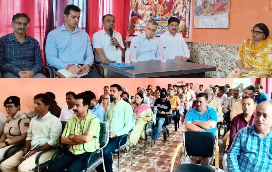 Div Com-(J) reviews preparations for Annual Basohli Utsav