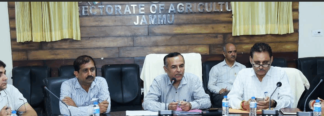 PMFBY Registration, KCC Coverage, and Regional Development Works Reviewed in Udhampur and Reasi