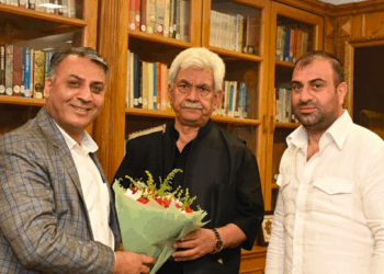President KCCI Calls On LG Sinha