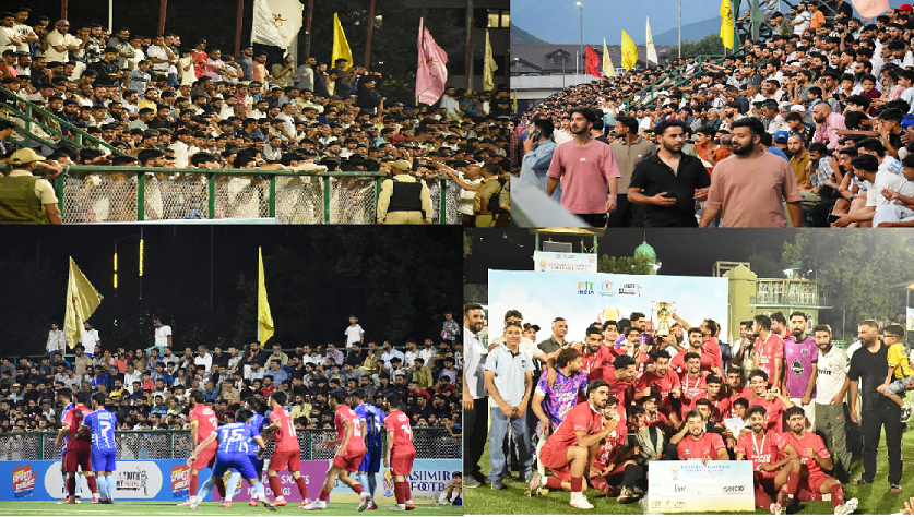 Inaugural KCFL sets new benchmark for Football in Kashmir