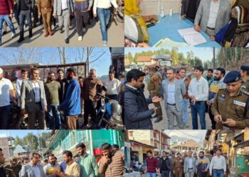 Alyas Khan reviews developmental scenario, essential services in Gool, Sangaldan