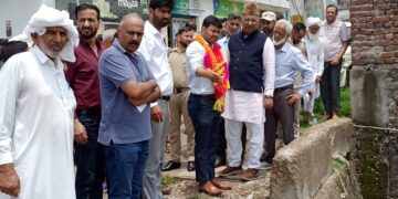 MP Er. Ghulam Ali Khatana inspects reviews development, civic works