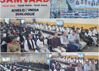 Khelo India Samvaad held in Baramulla; Youth Engage in Nationwide Interaction with PM