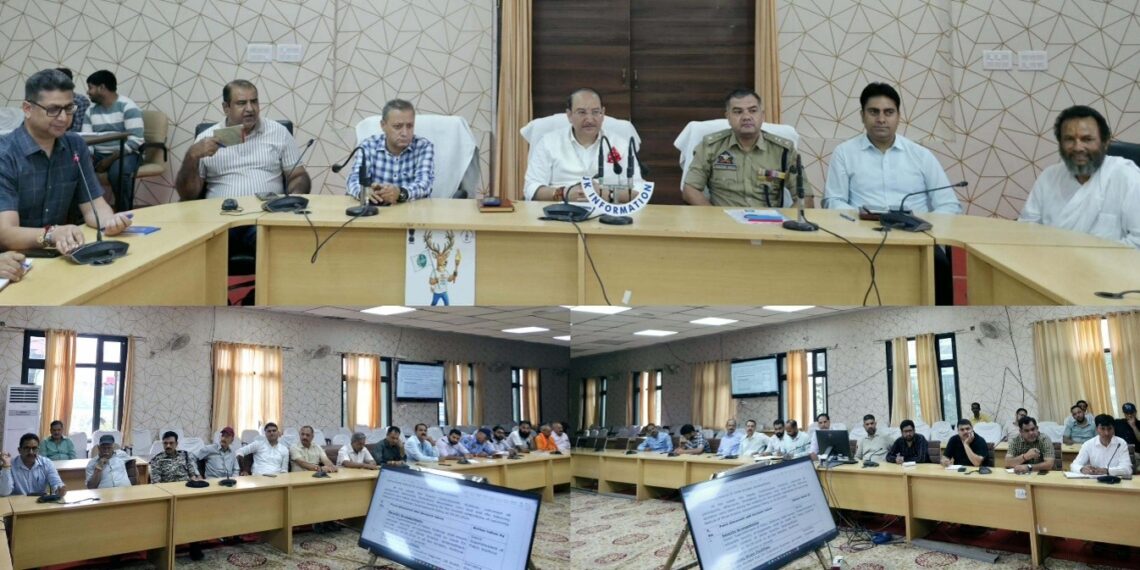 Kishtwar Admin finalises arrangements for Krishna Janmashtami, Shobha Yatra