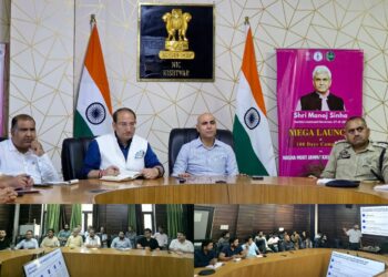 Cleanliness, conservation Plan for Historical Chowgan Ground Kishtwar in the offing