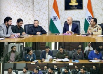 NCORD meeting held at Kishtwar, DC Calls for intensive crackdown on perpetrators of drug abuse