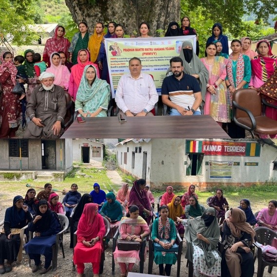 PMMVY Camp held at Chingam village; Beneficiaries enrolled on-the-spot
